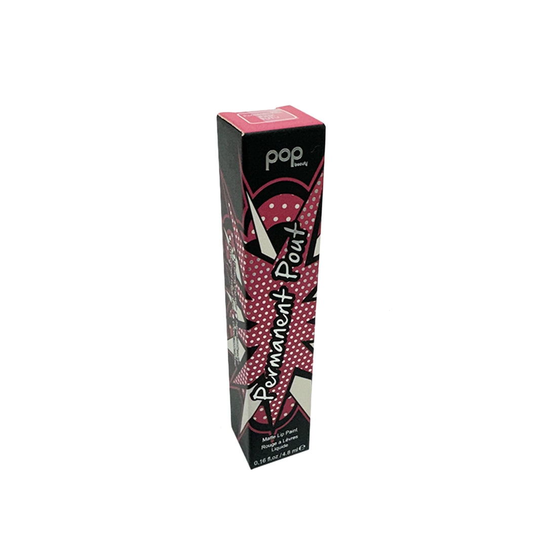 Pop Beauty Permanent Pout Matte Lip Paint Pink Tutu