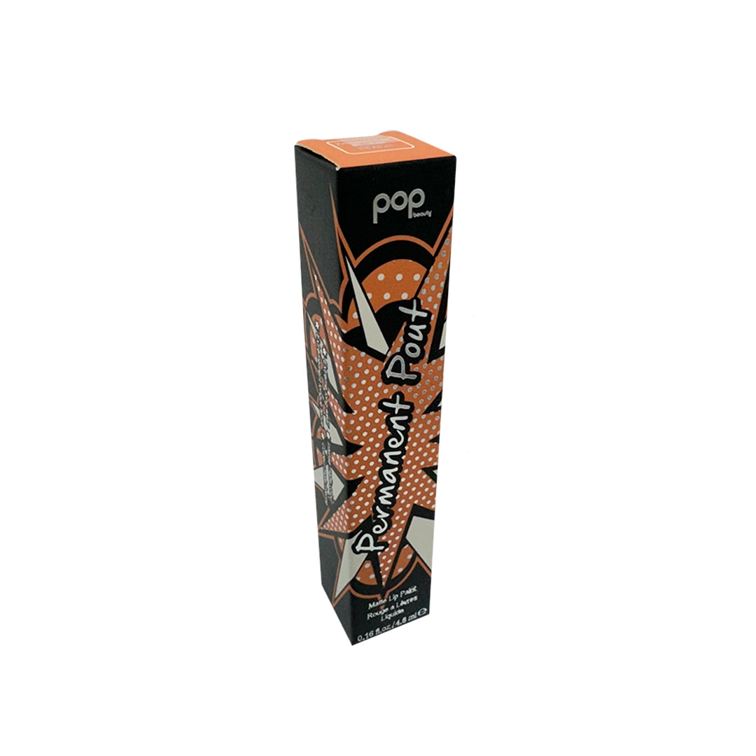 Pop Beauty Permanent Pout Matte Lip Paint Plump Peach