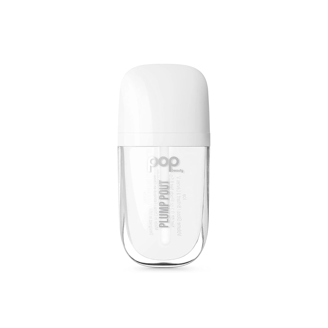 Pop Beauty Plump Pout Volume Gloss Clear Ice