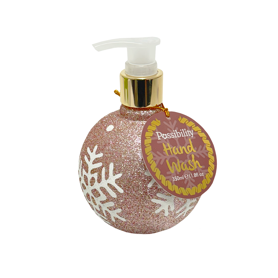 Possibility Glitter Snowflake Hand Wash Taupe 350ml – Beauty Outlet