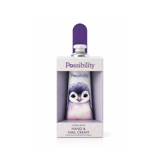Possibility Penguin Hand & Nail Cream & Emery Board
