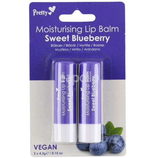 Pretty Moisturising Lip Balm Blueberry