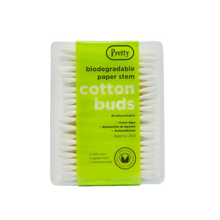 Pretty Paper Stem Cotton Buds