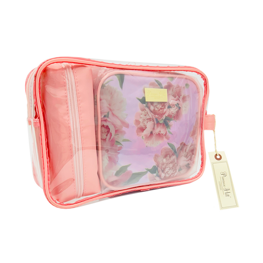 Primrose Hill Floral 3 Piece Cosmetic Bag Set