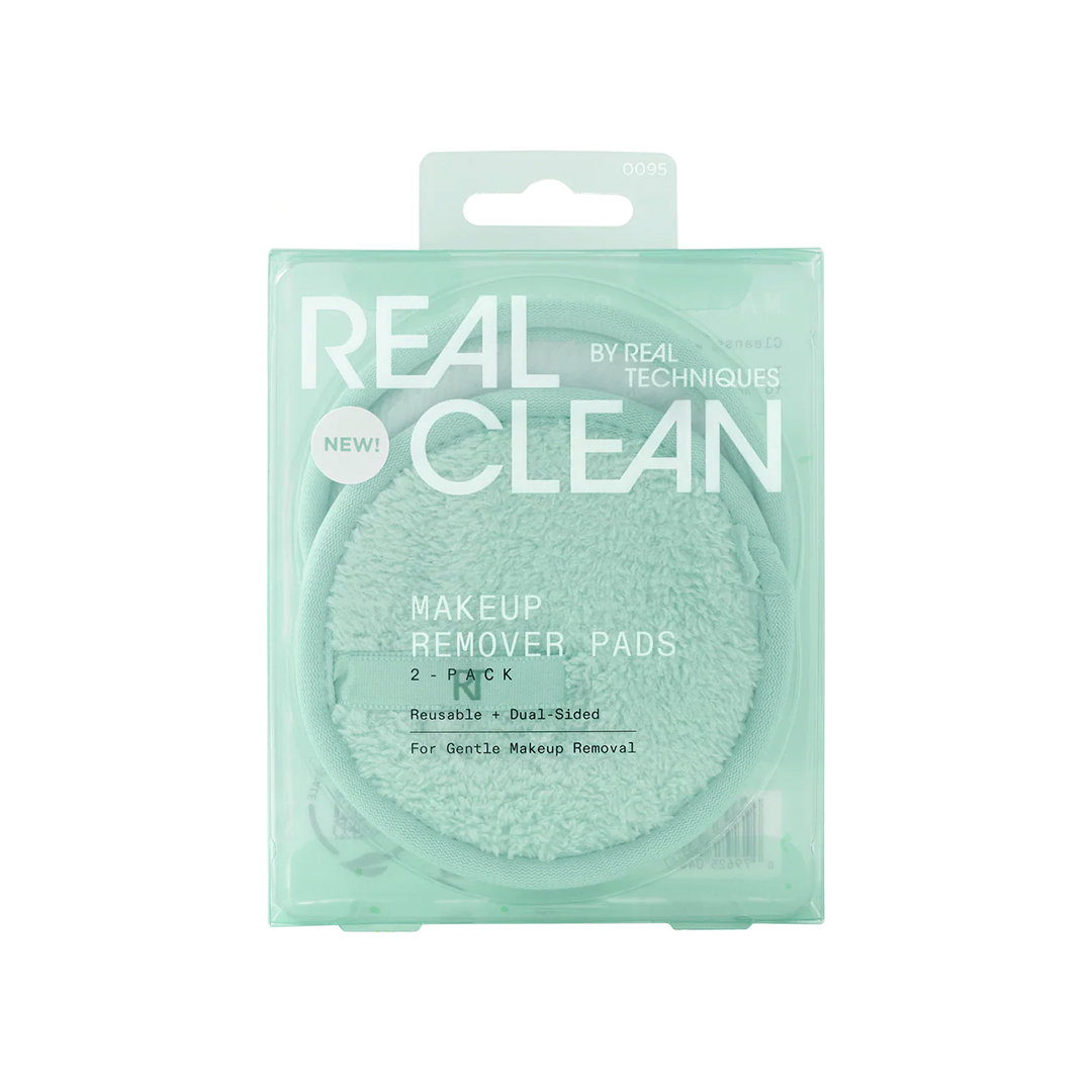 Real Techniques Real Clean Dual Sided Makeup Remover Pads 2 Pack