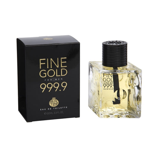 Real Time EDT 100ml Fine Gold For Men RT122
