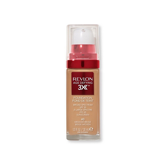Revlon Age Defying Foundation 40 Medium Beige