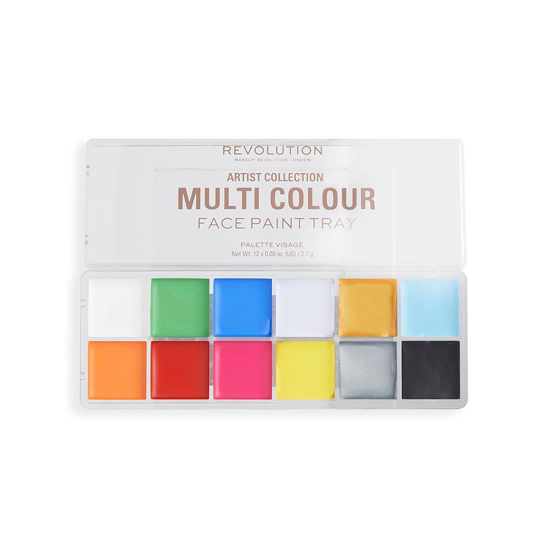 Revolution Artistry Collection Multi Colour Face Paint Tray