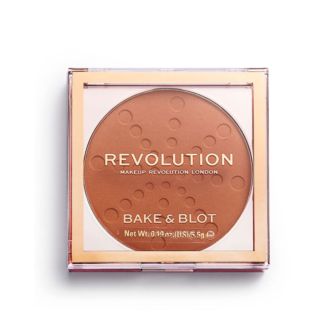 Revolution Bake & Blot Compact Powder Orange