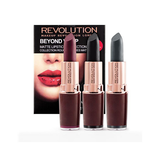 Revolution Beyond Vamp Lipstick 3 Piece Collection