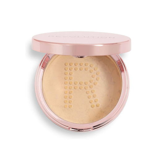 Revolution Conceal & Fix Setting Powder Medium Yellow