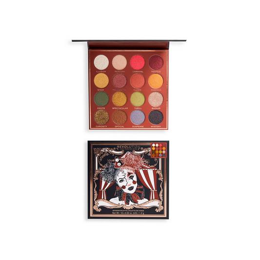 TESTER Revolution Eyeshadow Palette Carnival of Curiosity