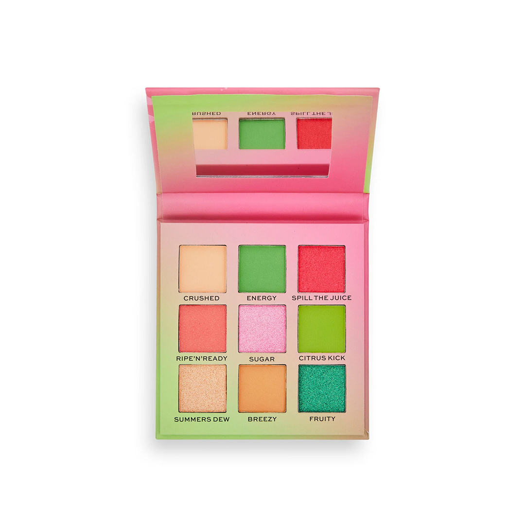 TESTER Revolution Eyeshadow Palette Watermelon Breeze