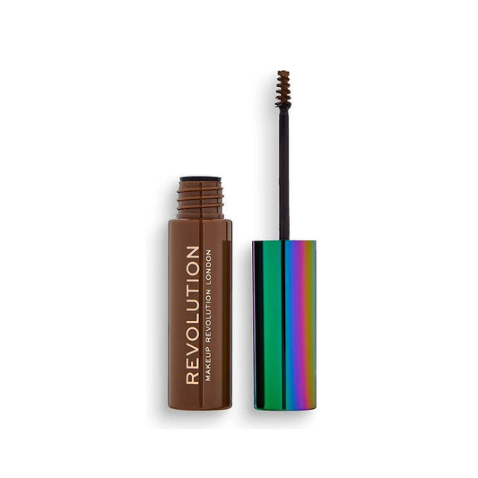 Revolution High Brow Gel with Cannabis Sativa Ash Brown