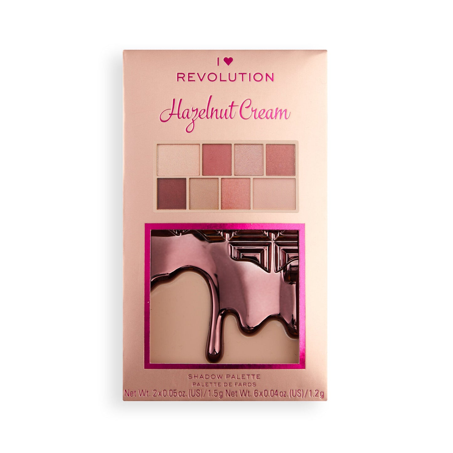 Revolution I Heart Revolution Mini Chocolate Hazelnut Cream Eyeshadow Palette