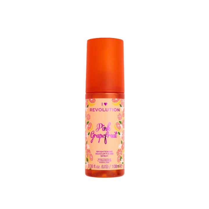 Revolution I Heart Revolution Pink Grapefruit Brightening Makeup Fixing Spray
