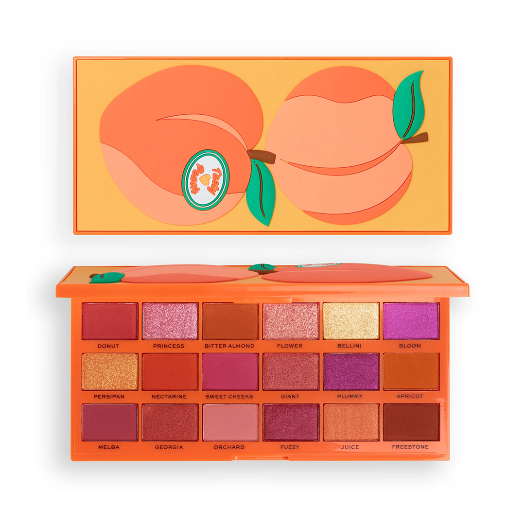 TESTER Revolution I Heart Revolution Tasty Peach Eyeshadow Palette