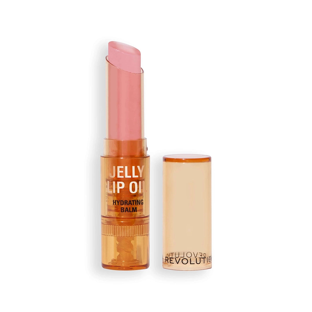Revolution Jelly Lip Oil Hydrating Balm Popsicle Peach