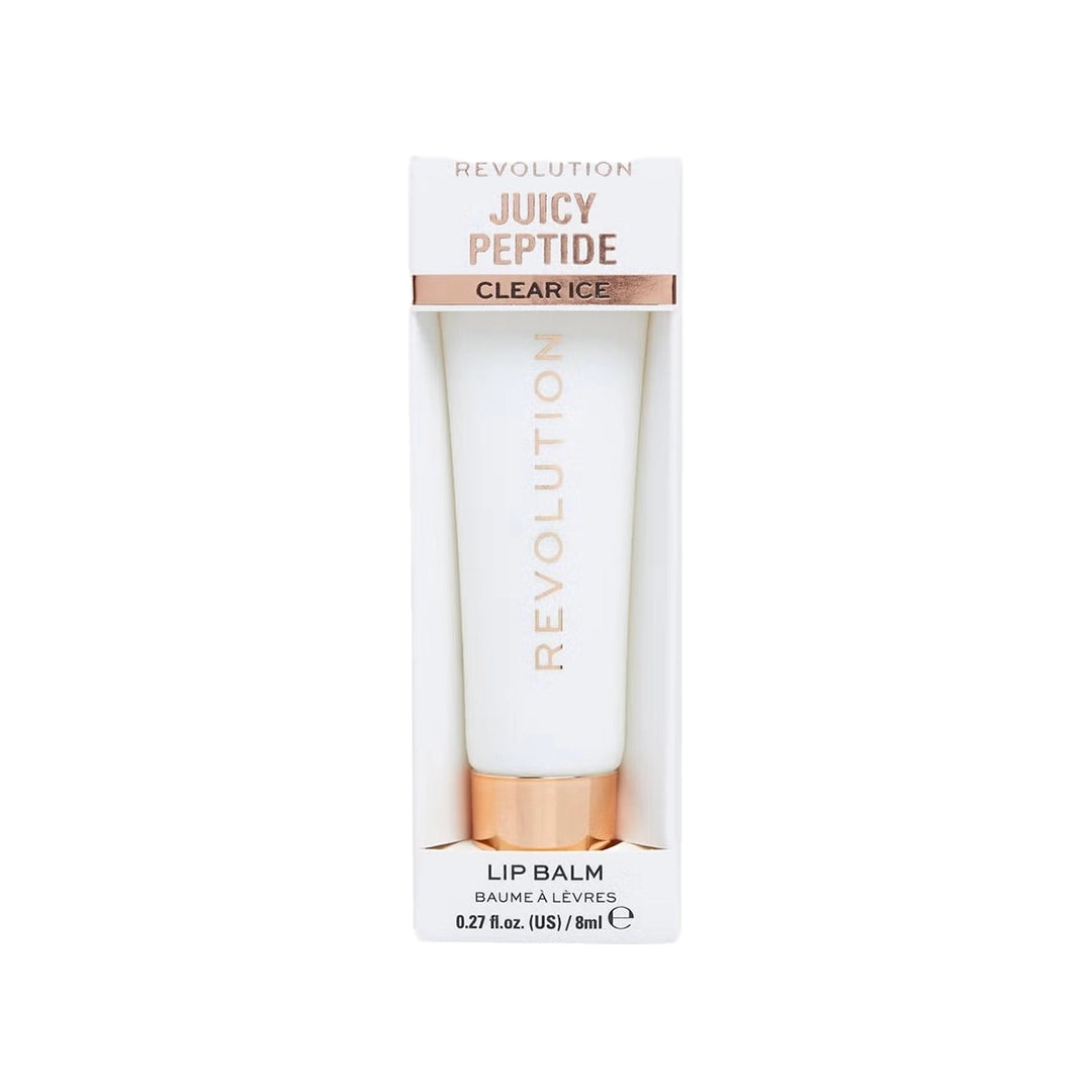 Revolution Juicy Peptide Lip Balm Clear Ice 8ml