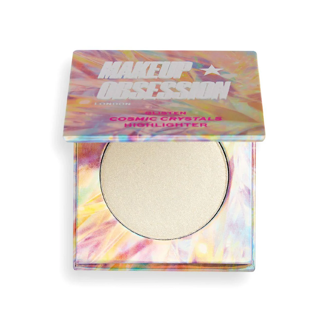 Revolution Makeup Obsession Highlighter Palette Cosmic Crystals Glisten