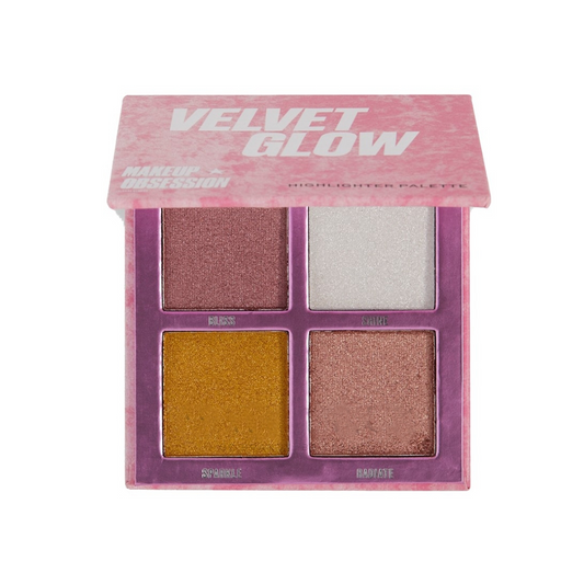 Revolution Makeup Obsession Highlighter Palette Velvet Glow