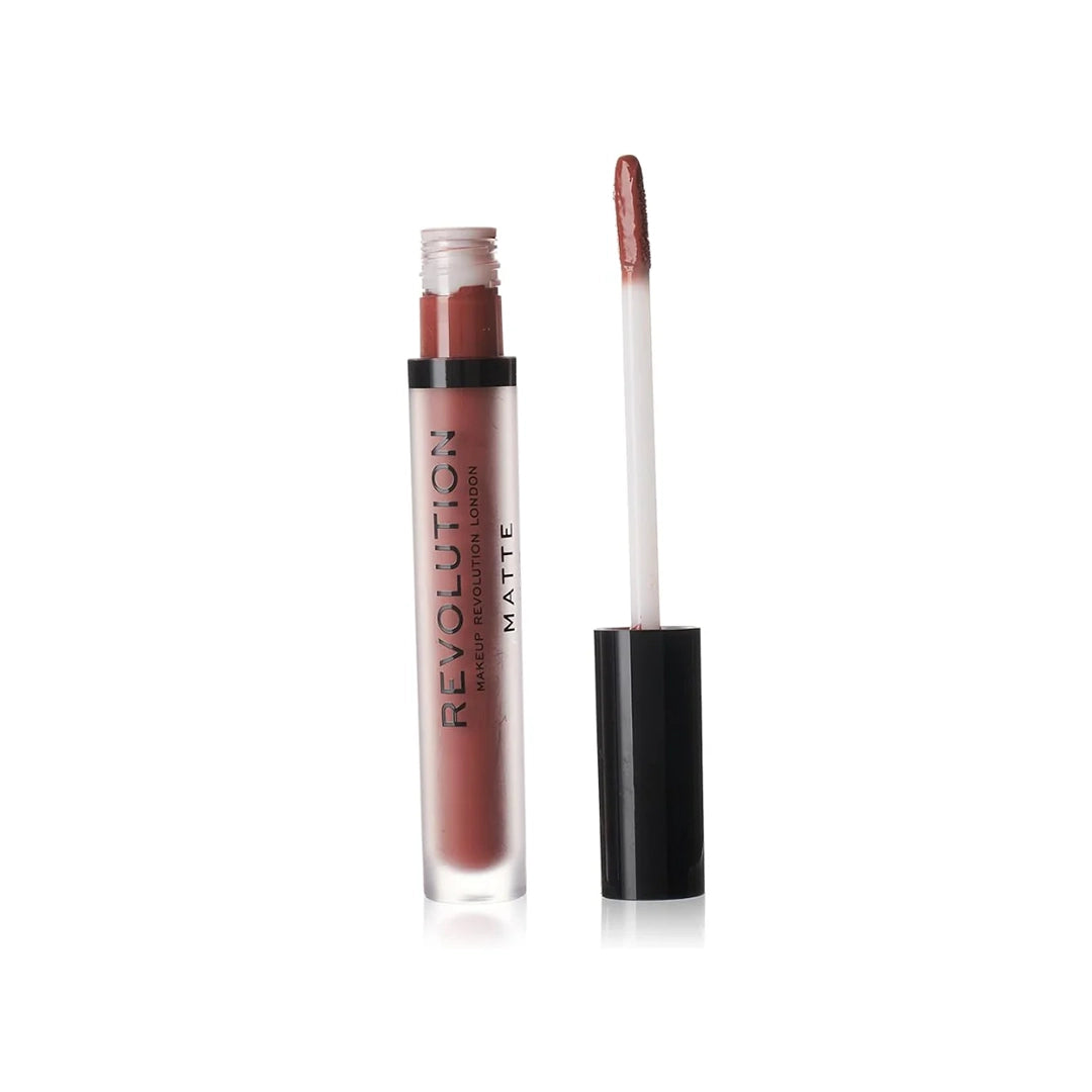 Tester Revolution Matte Liquid Lipstick Gone Rogue 124