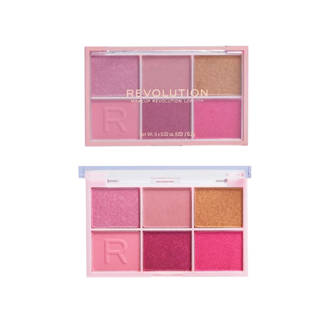 Revolution Colour Types Revolution Mini Colour Reloaded Palette Heartbreaker Pink – Beauty Outlet