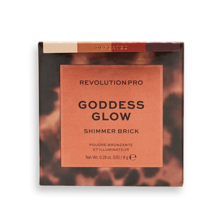 Revolution Pro Goddess Glow Bronzer & Highlighter Deserted