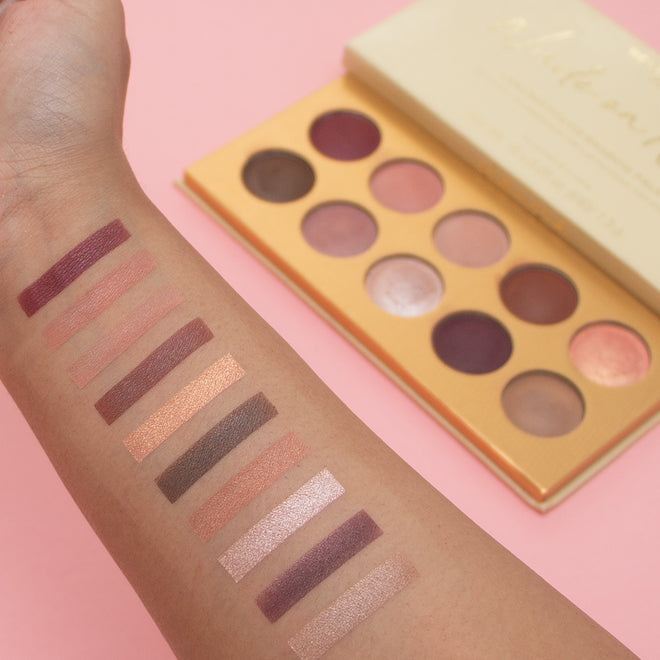 Revolution Pro Nude on Nude Colour Focus Shadow Palette