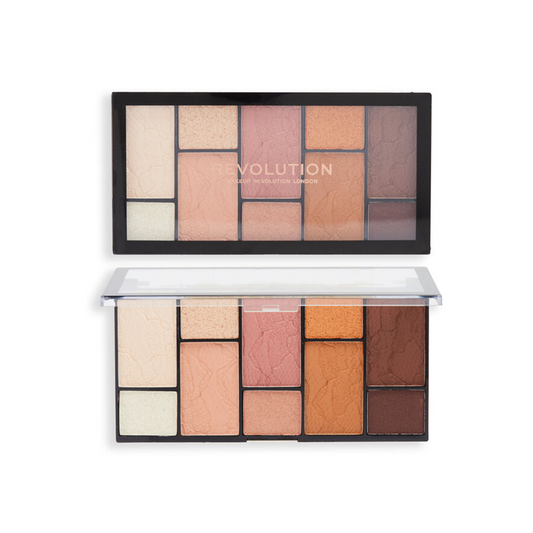 Revolution Reloaded Dimension Eyeshadow Palette Neutral Charm