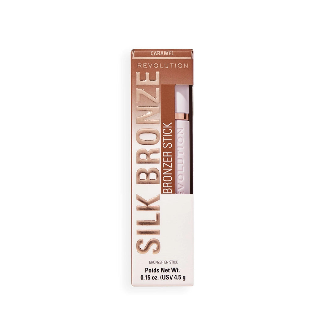 Revolution Silk Bronze Bronzer Stick Caramel Tan