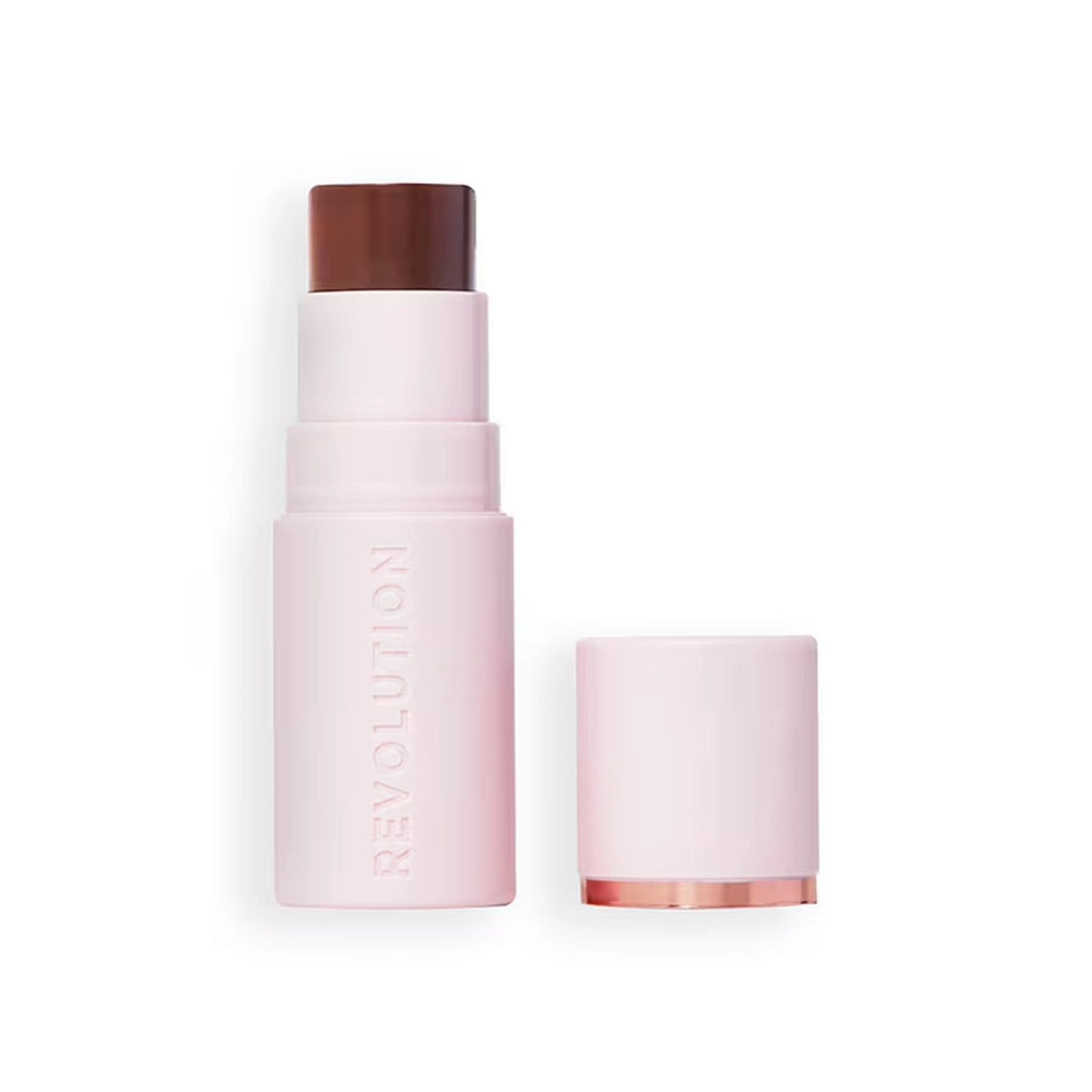 Revolution Silk Bronze Bronzer Stick Cocoa Dark