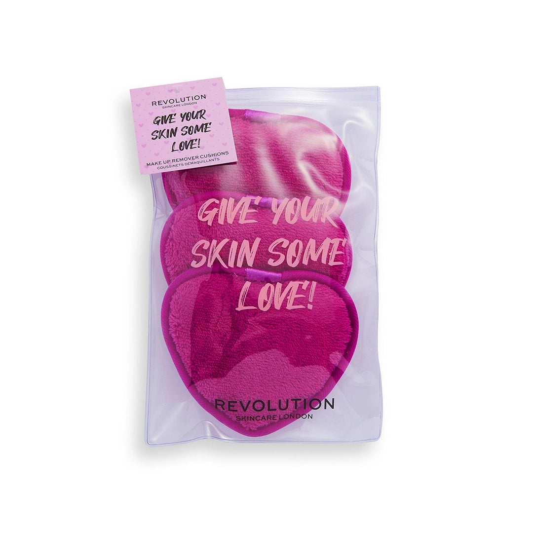 Revolution Skincare Give Your Skin Some Love Makeup Remover Cushions 3 Pack