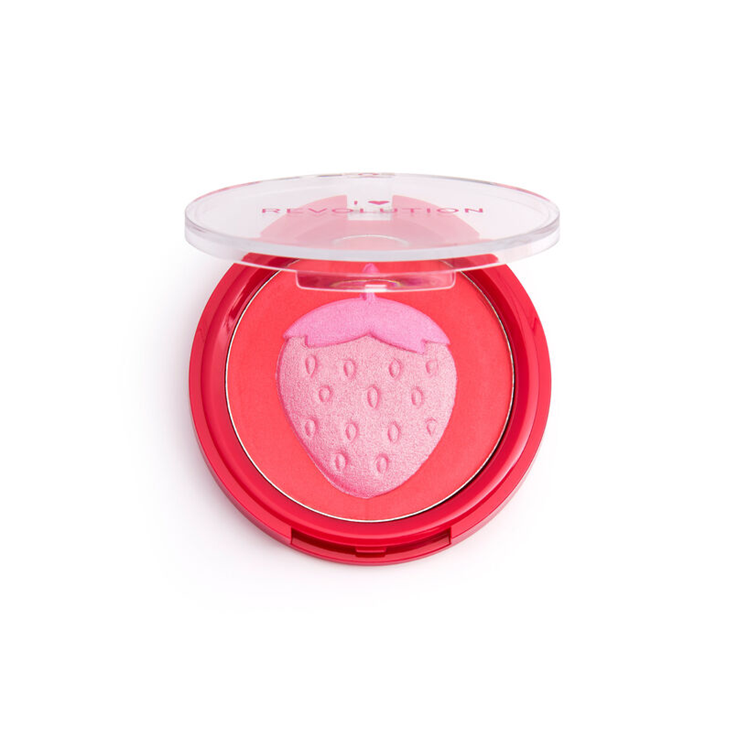 Revolution Soft Shimmering Blusher Strawberry
