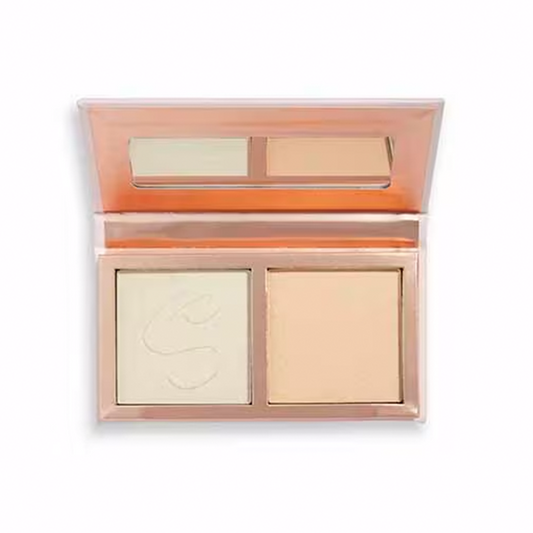Tester Revolution Soph X Highlighter Palette Sugar Frosting