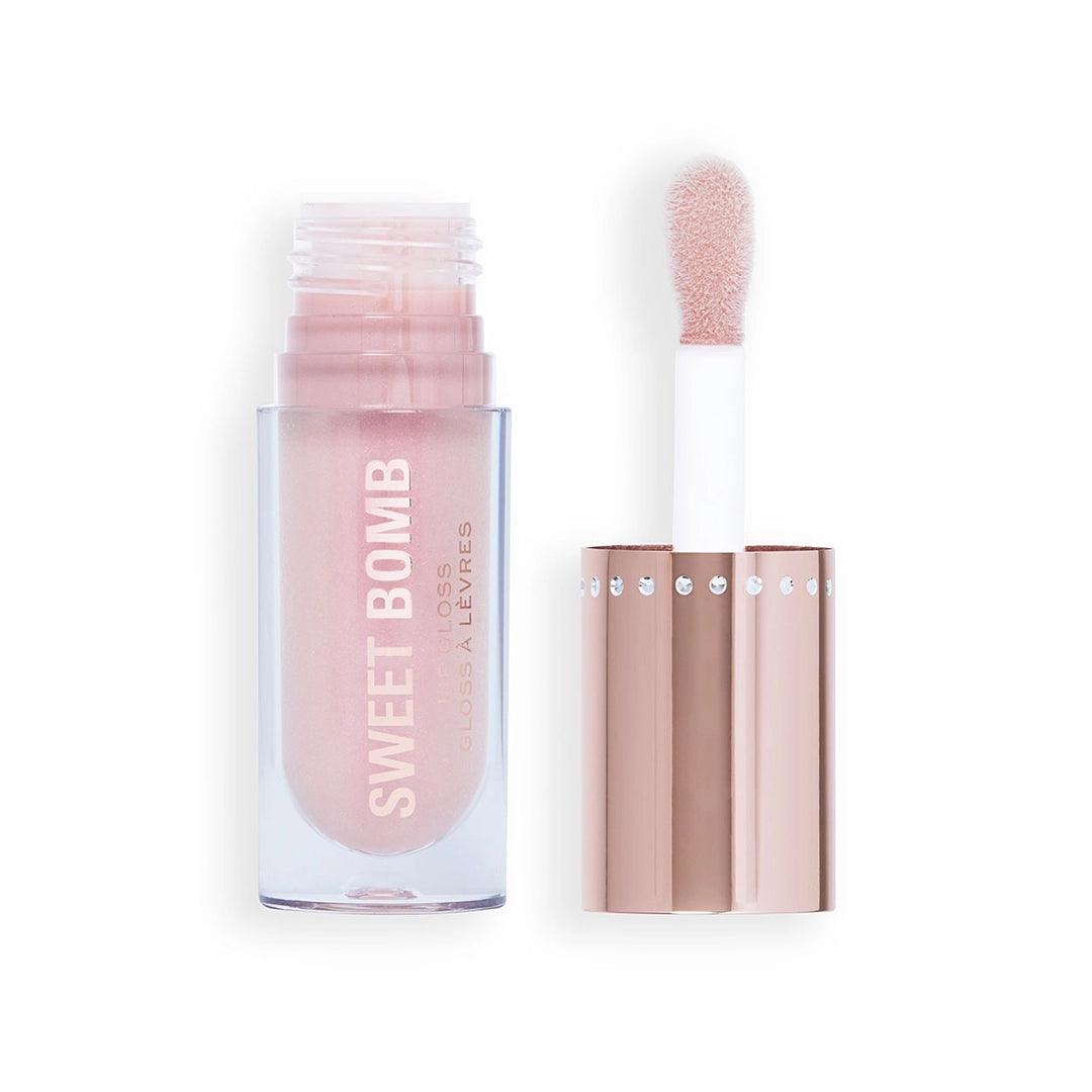 TESTER Revolution Sweet Bomb Lip Gloss Vanilla Ice