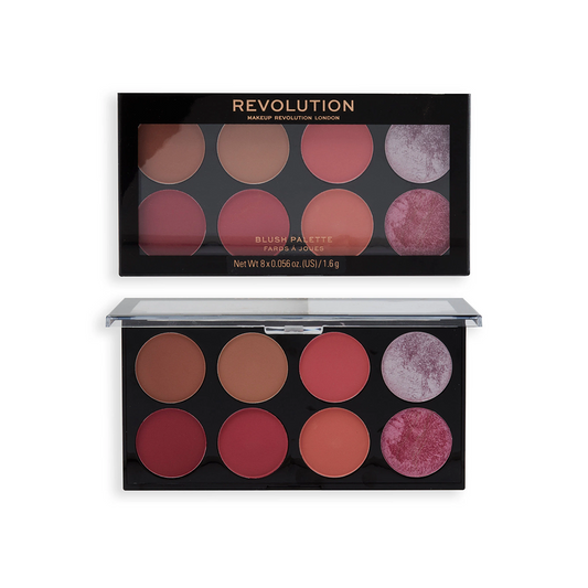 Tester Revolution Ultra Blush Sugar & Spice Palette