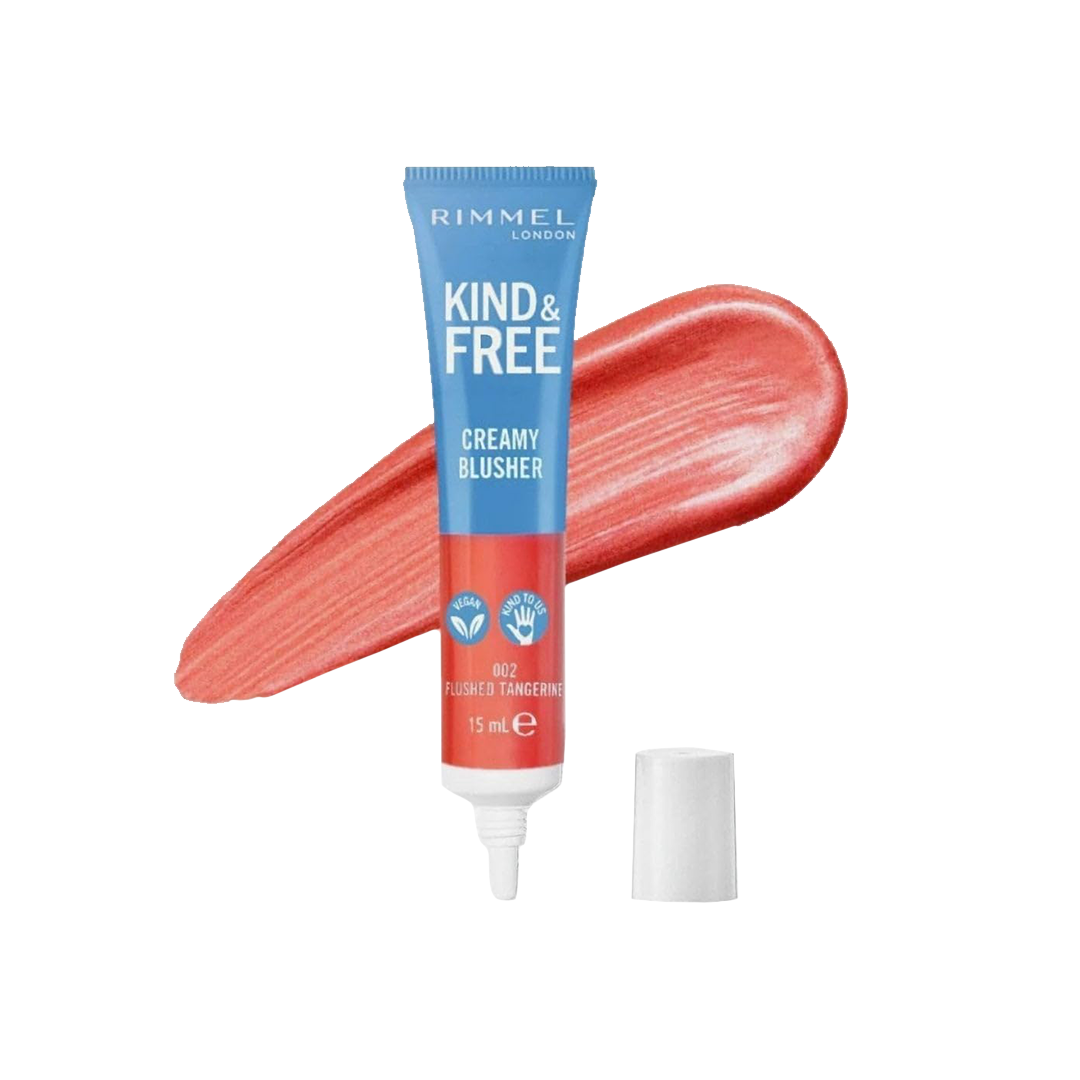 Rimmel Kind & Free Blusher 002 Flushed Tangerine