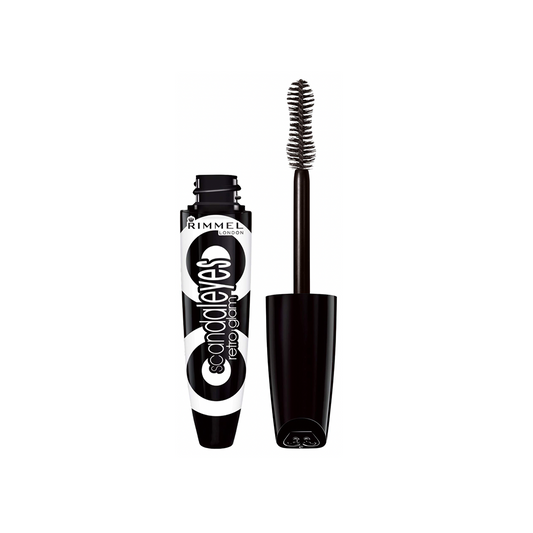 Rimmel Scandaleyes Retro Glam Mascara Black 001 Waterproof