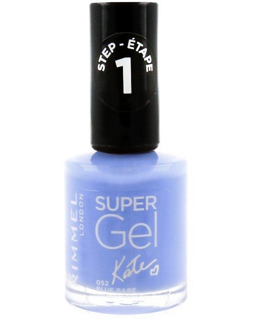 Rimmel Super Gel Nail Polish Blue Babe 052