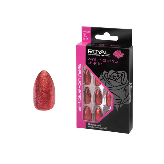 Royal Cosmetics Winter Cherry Stiletto Nails NNAI423