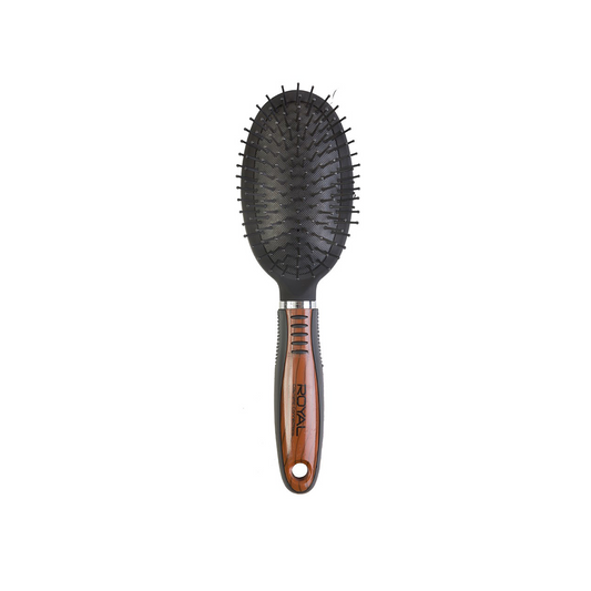 Royal Cosmetics Wood Effect Hair Brush Cushion BEAU185