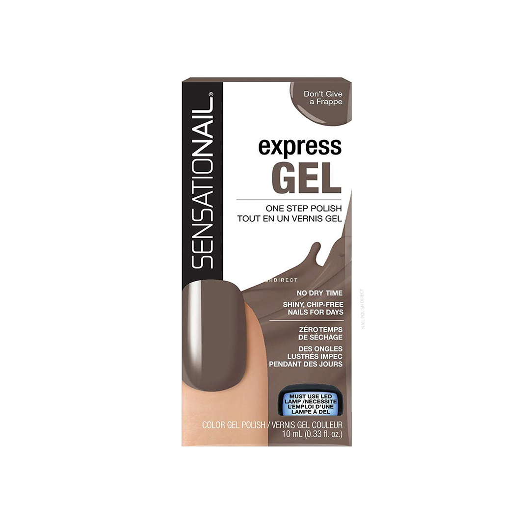 SENSATIONAIL Express Gel Nagellack „Taupe Tänzerin“ – 10 Ml, Warmes Nude – Für Zuhause, Mit LED-Lampe Aushärten