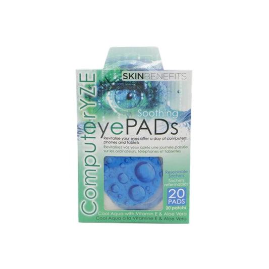 Skin Benefits CompureYZE Eye Pads Soothing Cool Aqua