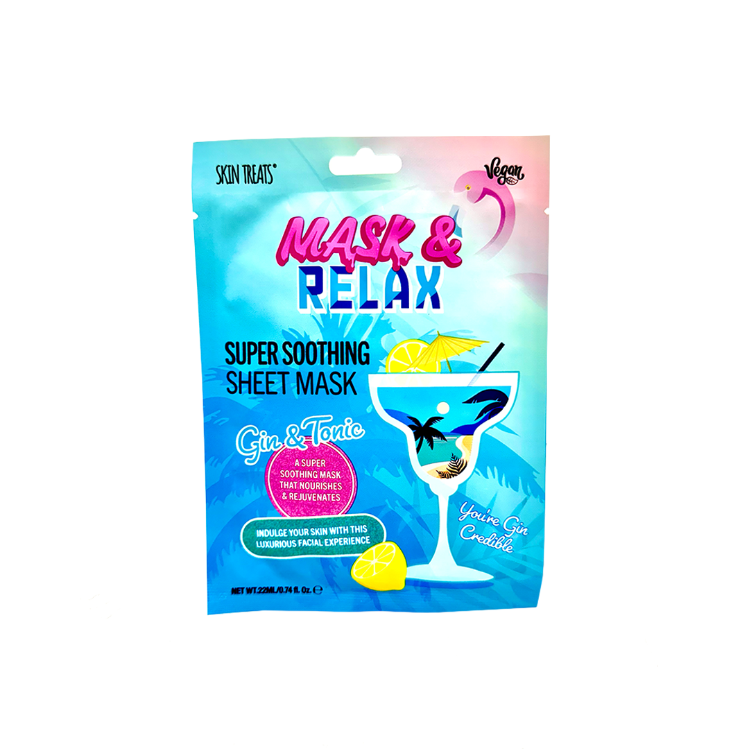 Skin Treats Gin & Tonic Super Soothing Sheet Mask
