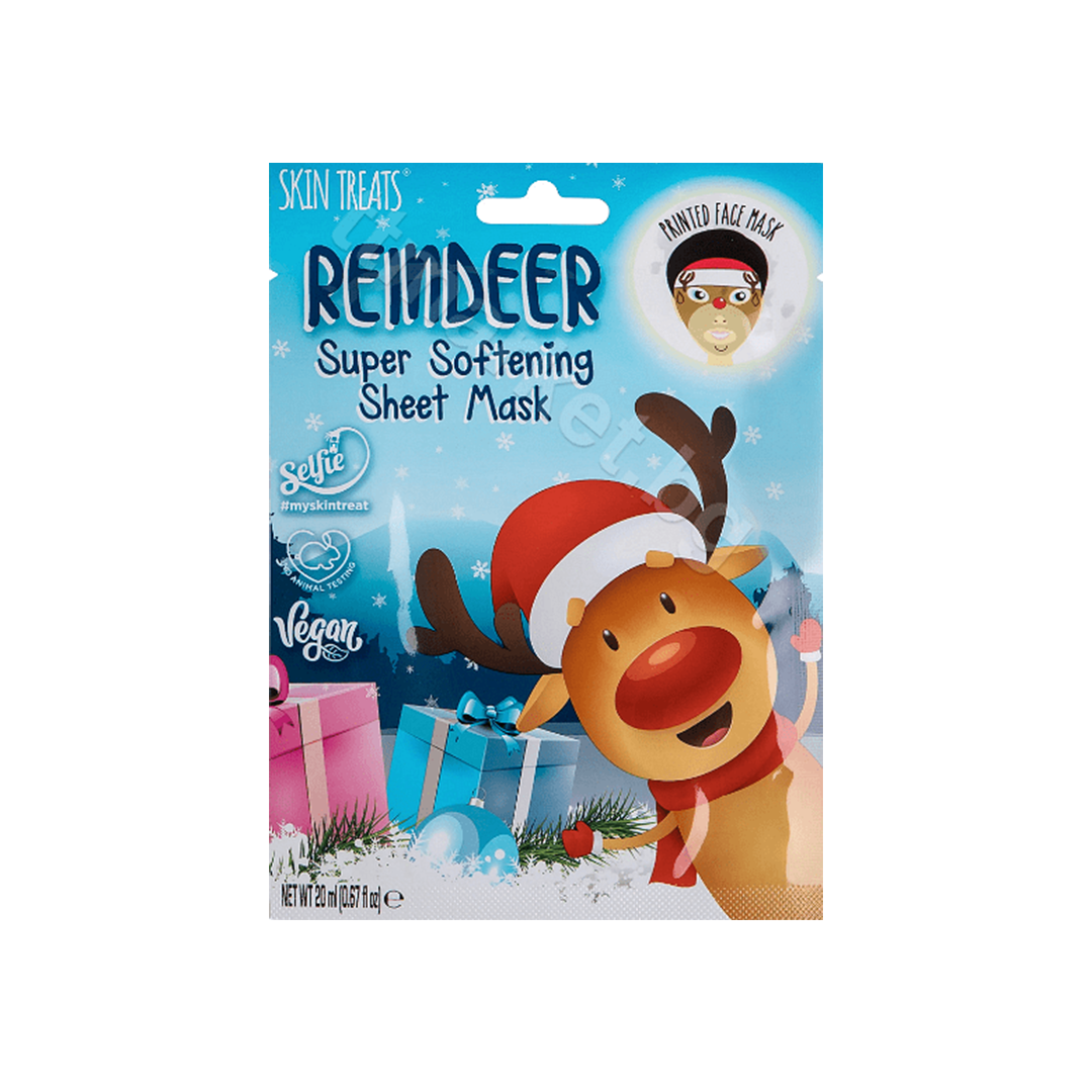 Reindeer Super Softening Printed Sheet Mask