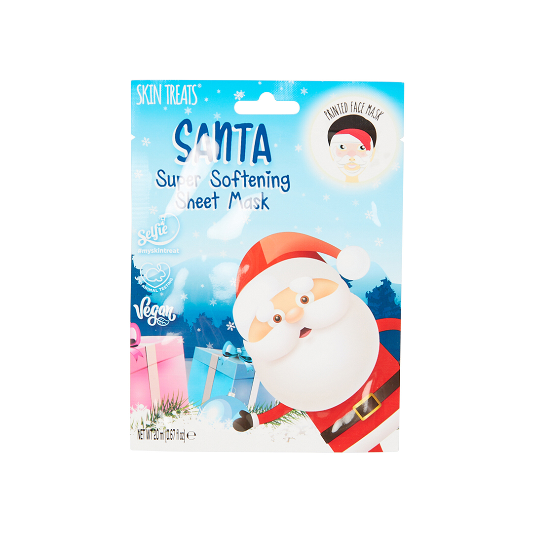 Skin Treats Santa Super Softening Printed Sheet Mask