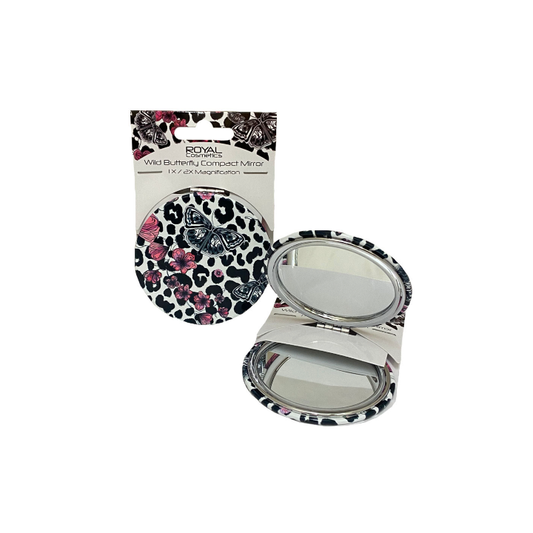 Royal Cosmetics Wild Butterfly Compact Mirror