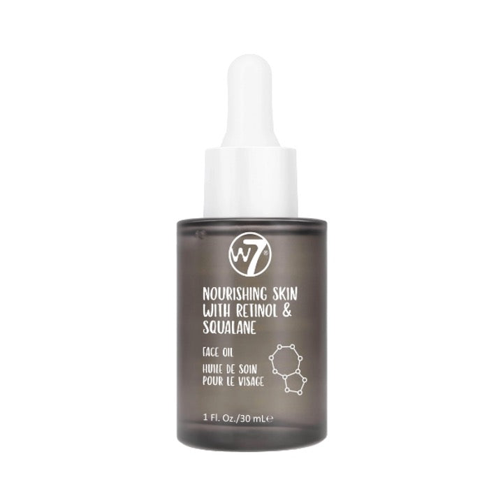 W7 Nourishing Skin Facial Oil With Retinol & Squalane