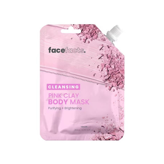 Face Facts Cleansing Pink Clay Body Mask Purifying + Brightening